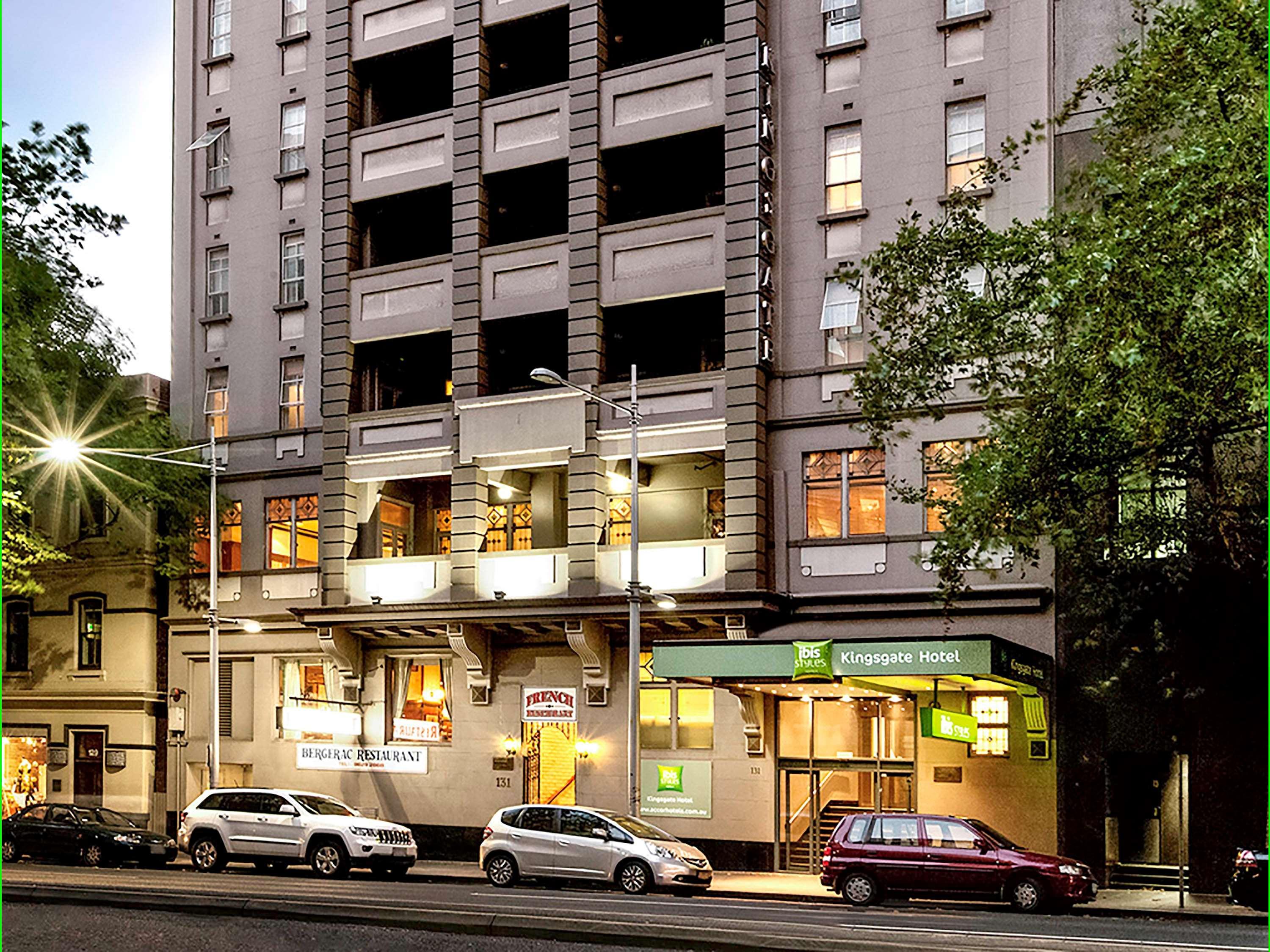 ibis Styles Kingsgate Hotel Melbourne Exteriér fotografie