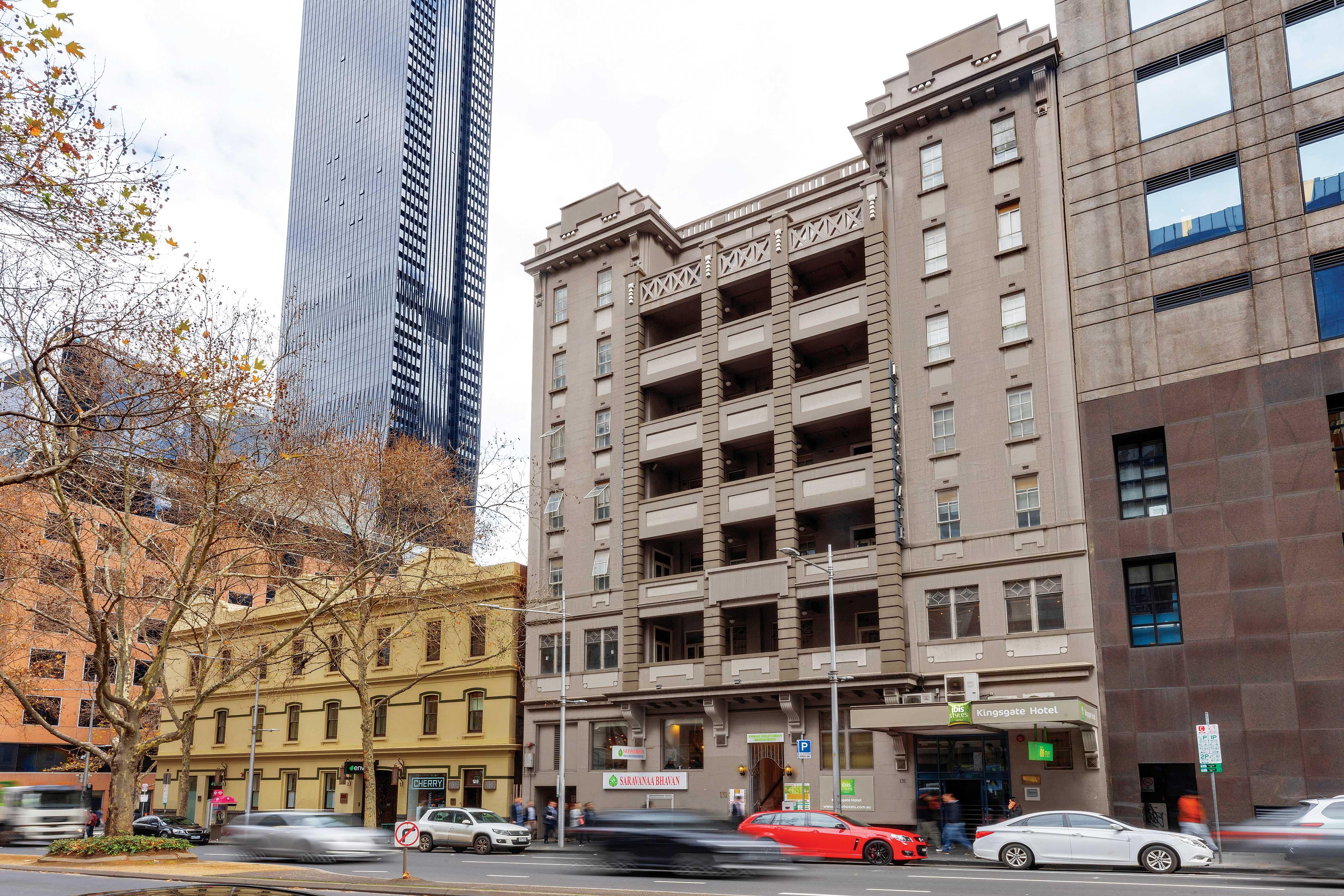 ibis Styles Kingsgate Hotel Melbourne Exteriér fotografie
